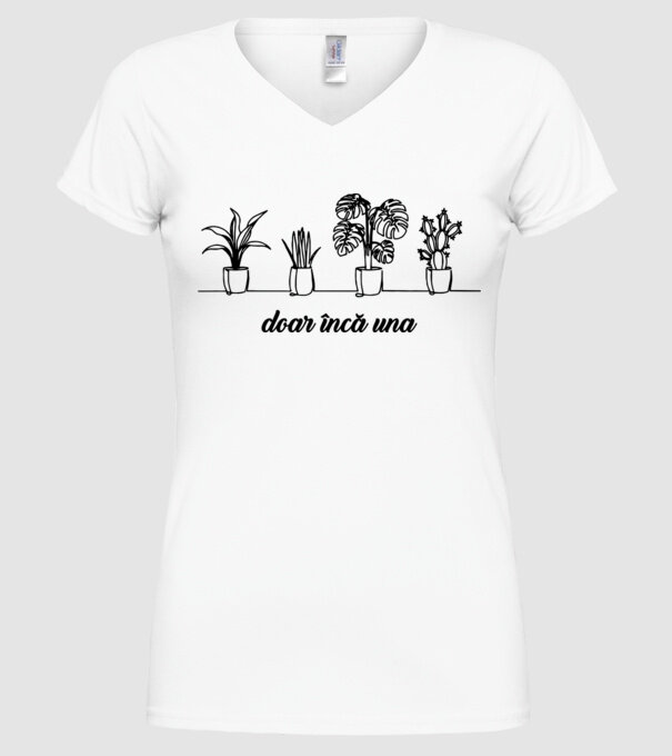doar încă una model alb pe tricou