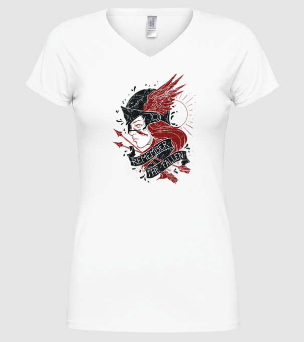 Graffiti model alb pe tricou