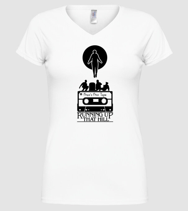 maxs mix tape stranger things model alb pe tricou