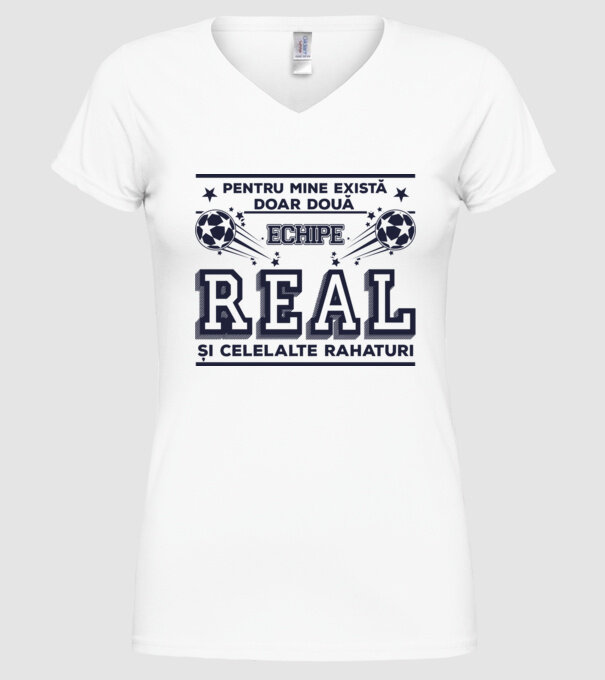 Pentru mine există doar două echipe, Real și celelalte rahaturi model alb pe tricou