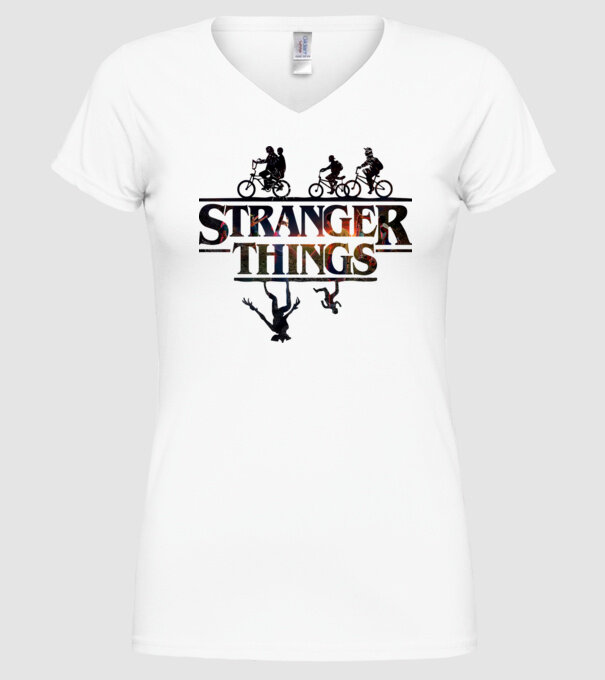 stranger things quote poster model alb pe tricou