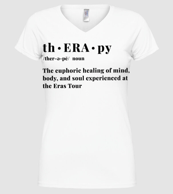 Taylor Swift eras definiton model alb pe tricou