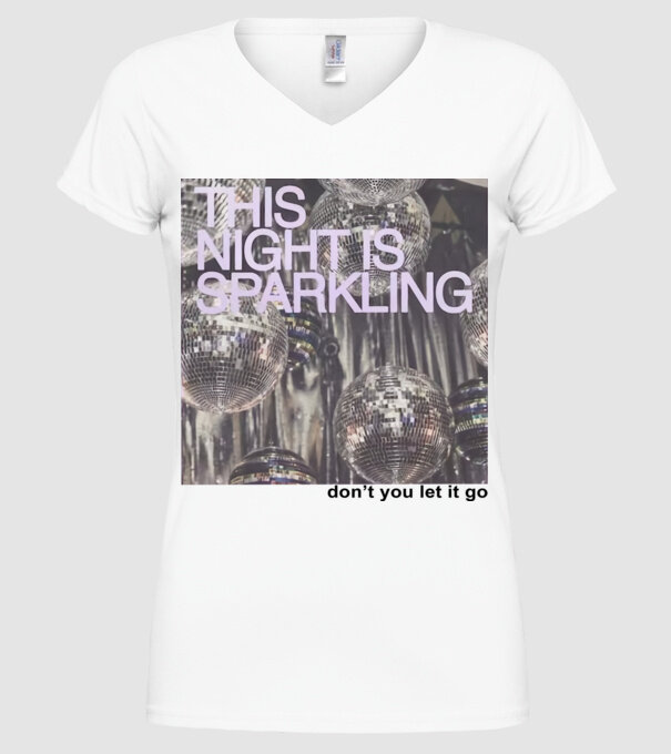 Taylor Swift this night 2 model alb pe tricou