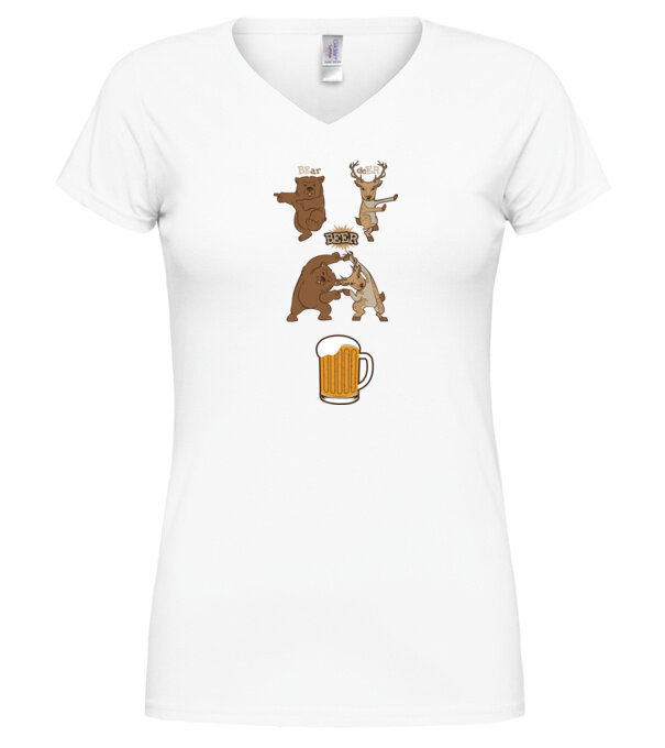  model  pe tricou