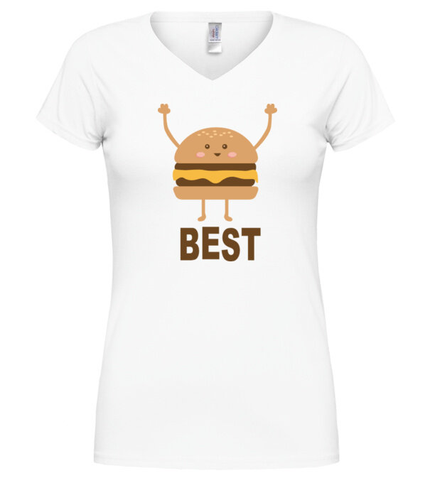  model  pe tricou