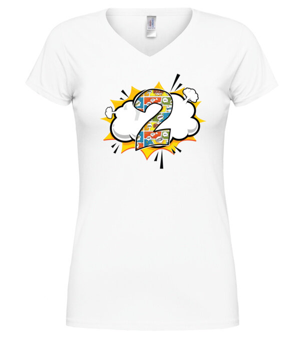  model  pe tricou