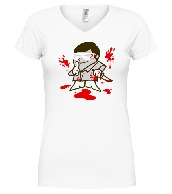  model  pe tricou