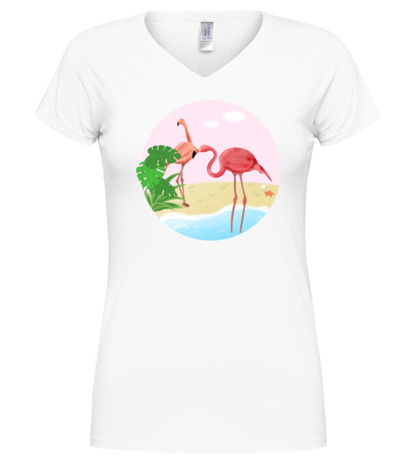  model  pe tricou