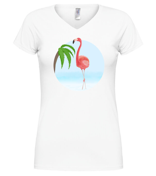  model  pe tricou