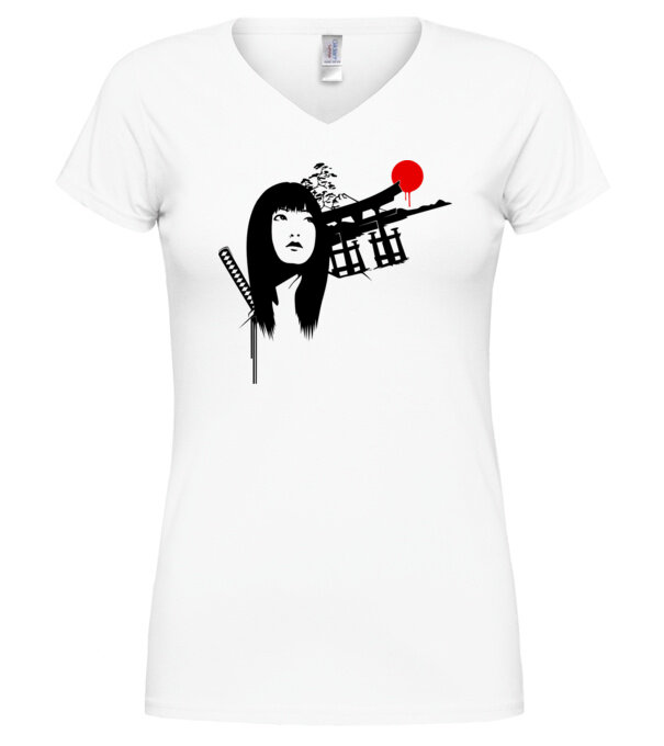  model  pe tricou