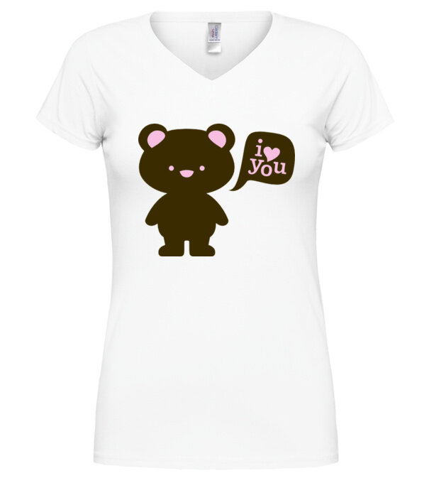  model  pe tricou