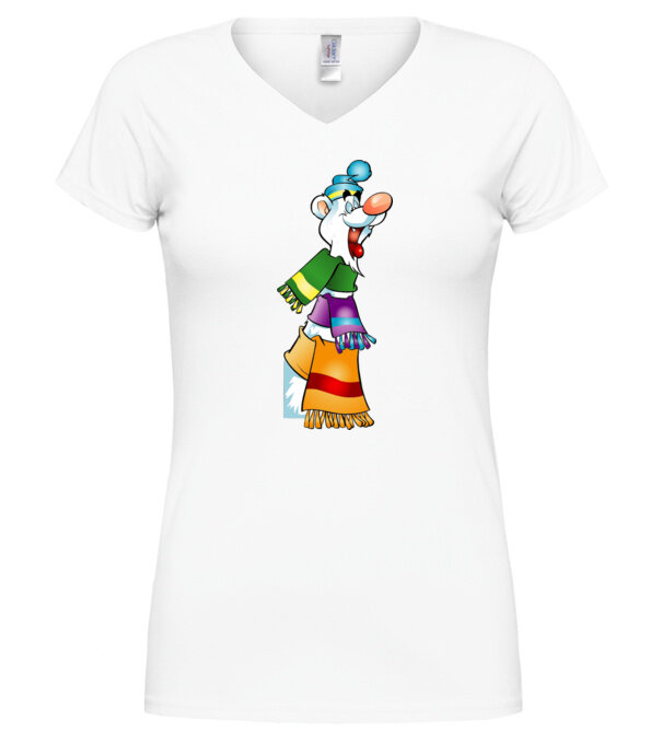  model  pe tricou