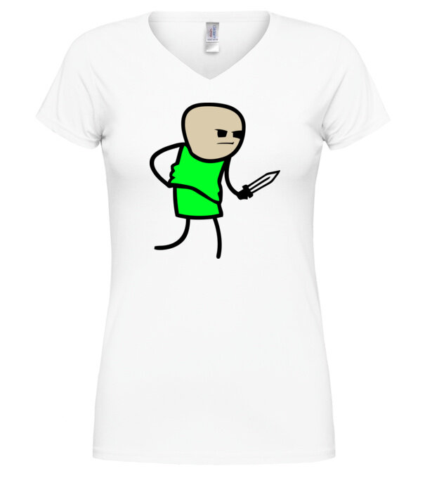  model  pe tricou