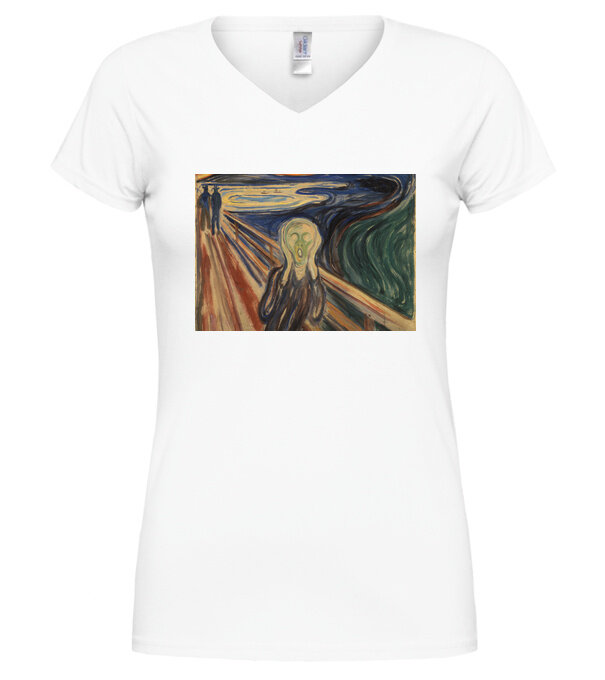  model  pe tricou