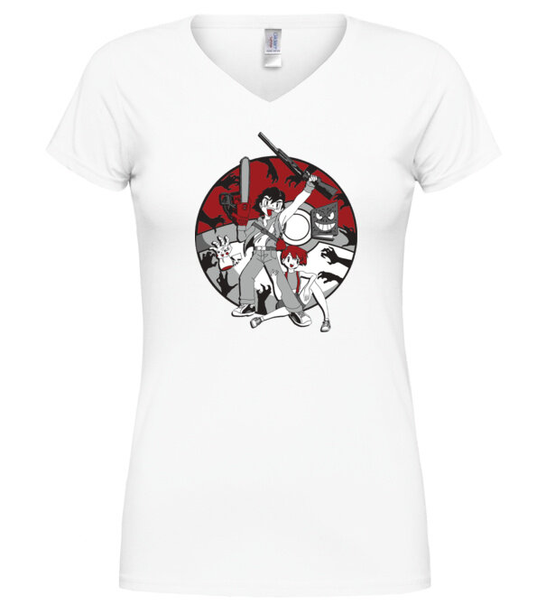  model  pe tricou