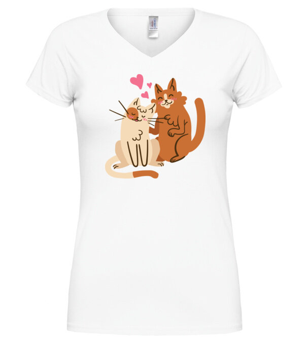  model  pe tricou