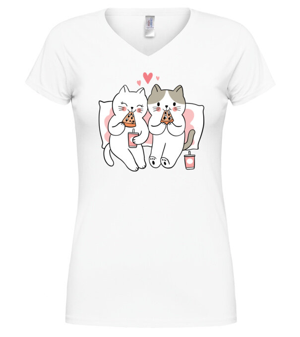  model  pe tricou