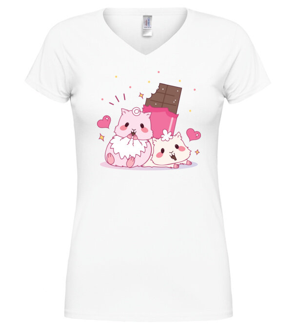  model  pe tricou