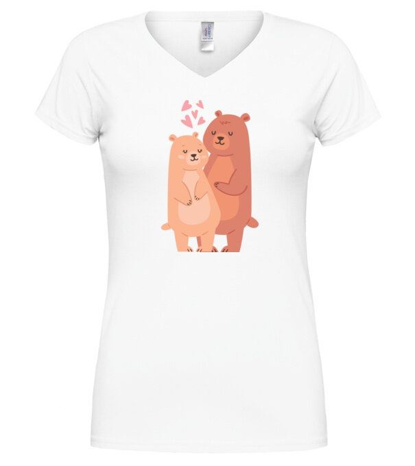  model  pe tricou