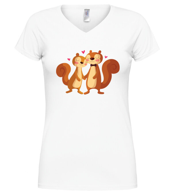  model  pe tricou