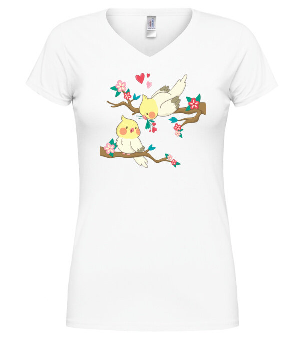  model  pe tricou