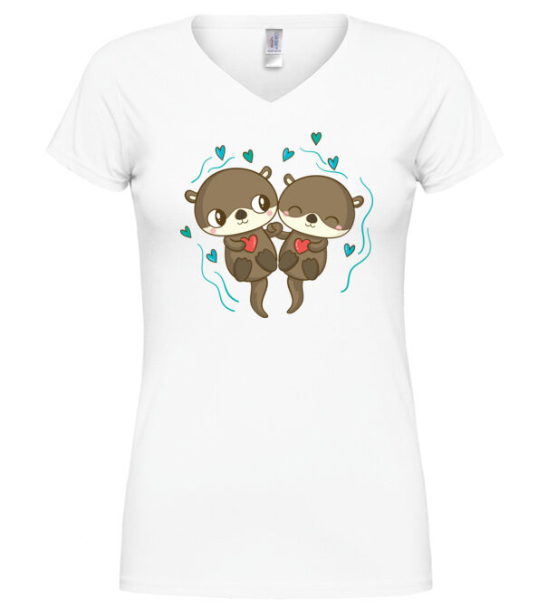  model  pe tricou