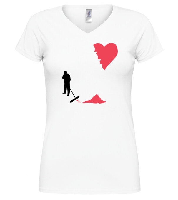  model  pe tricou