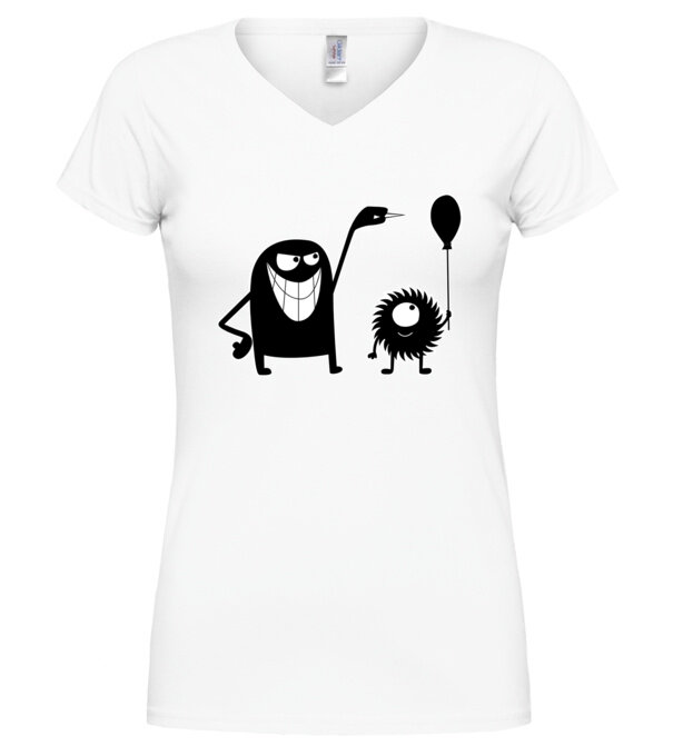  model  pe tricou
