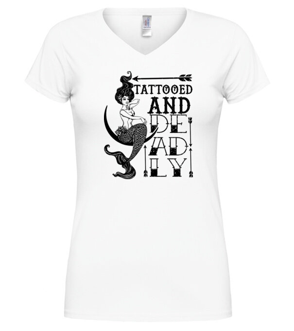  model  pe tricou