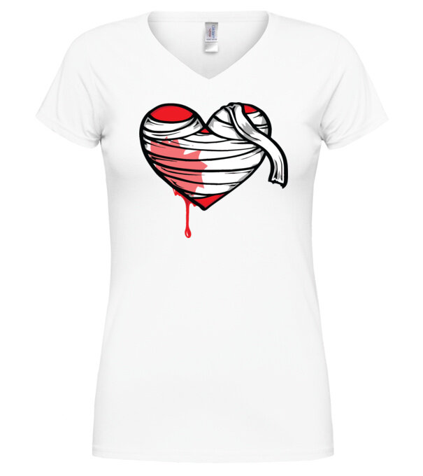  model  pe tricou