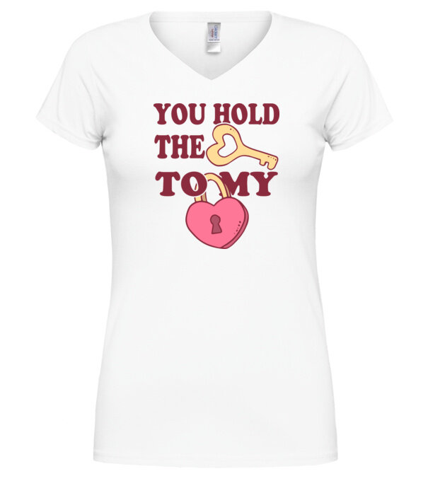  model  pe tricou