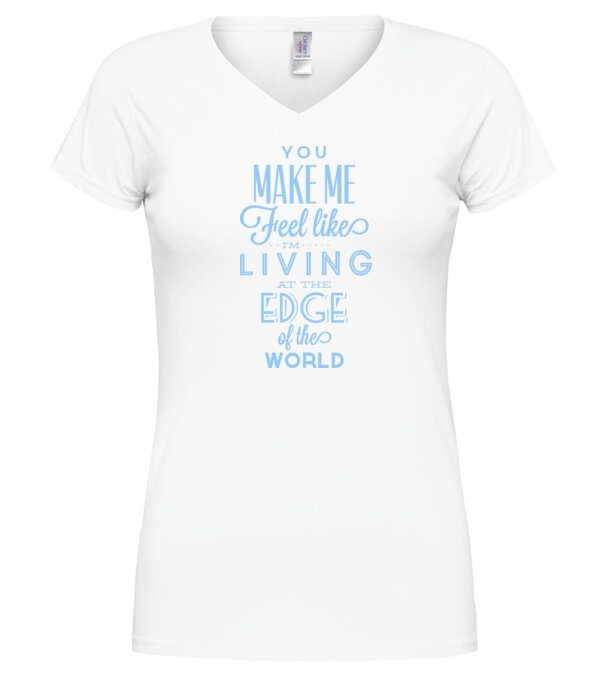  model  pe tricou