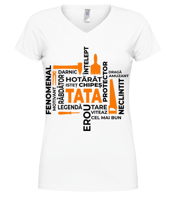  model  pe tricou