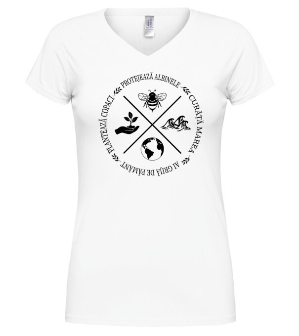 model  pe tricou