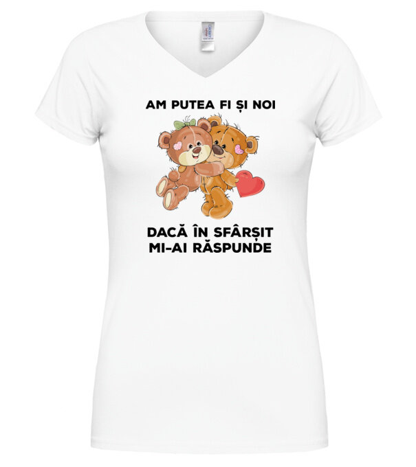  model  pe tricou