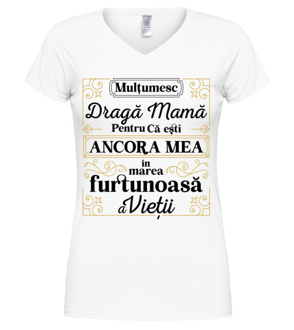  model  pe tricou