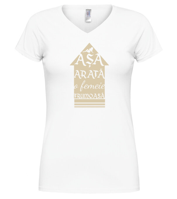  model  pe tricou
