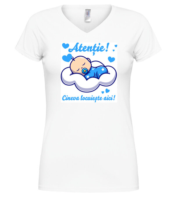  model  pe tricou