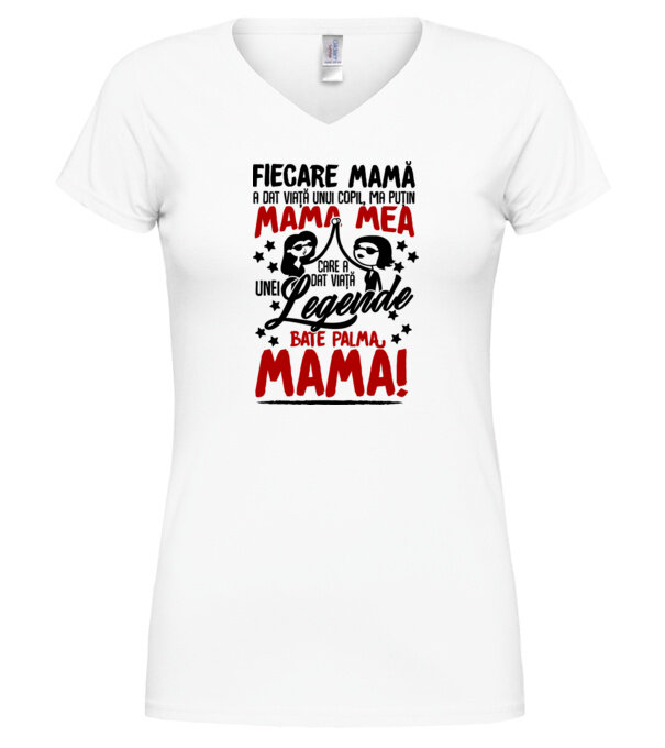  model  pe tricou
