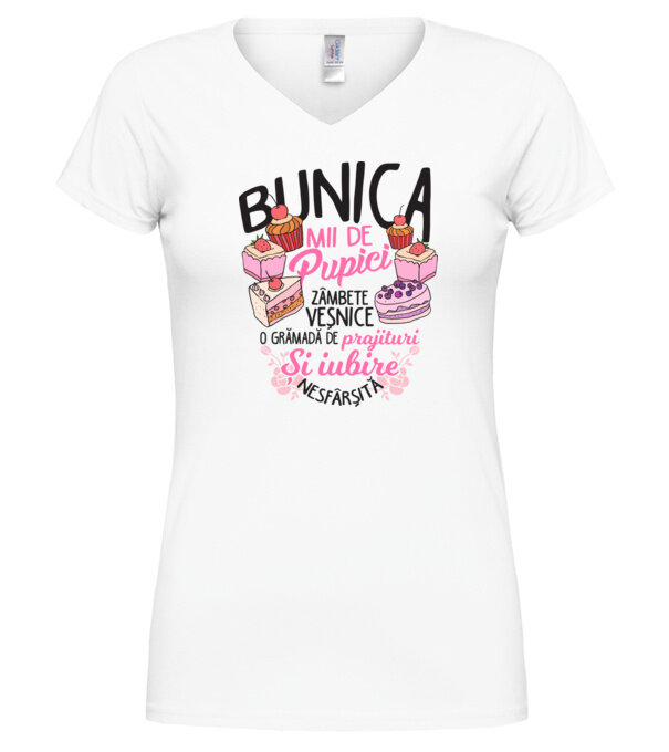  model  pe tricou