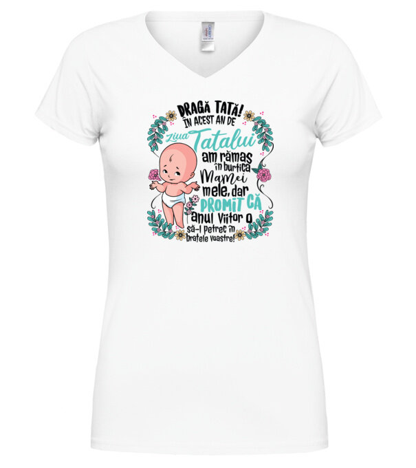  model  pe tricou
