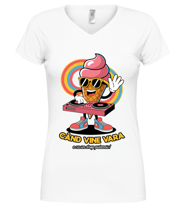  model  pe tricou