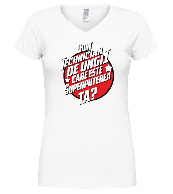  model  pe tricou