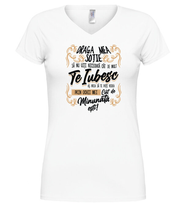 model  pe tricou