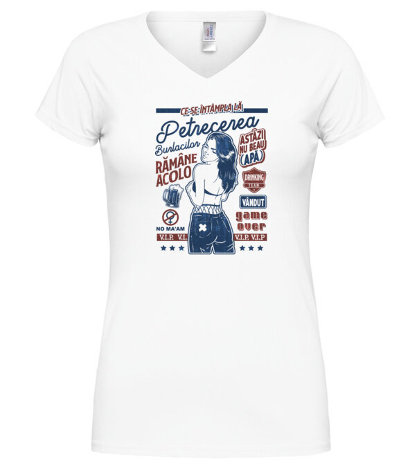  model  pe tricou