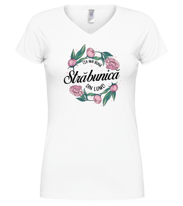  model  pe tricou