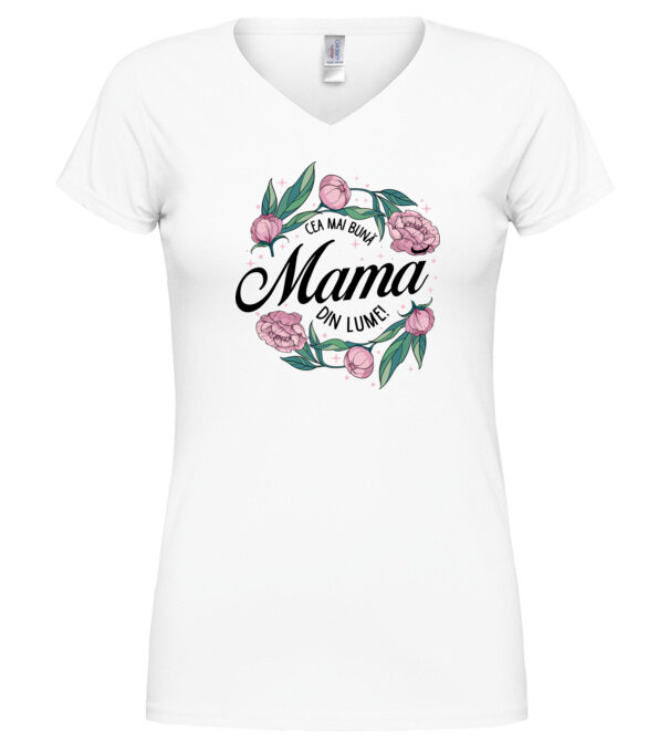  model  pe tricou