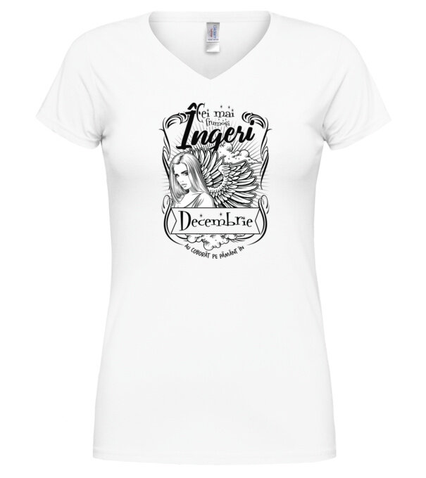  model  pe tricou