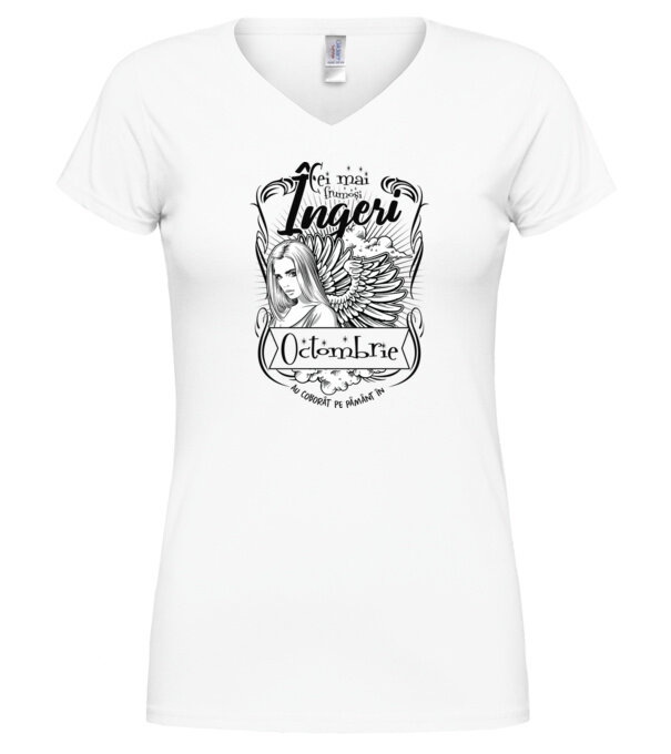  model  pe tricou