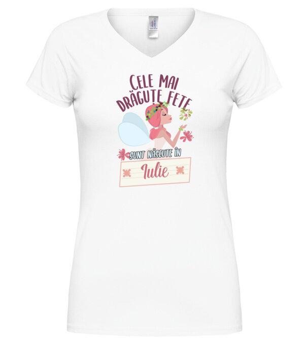  model  pe tricou